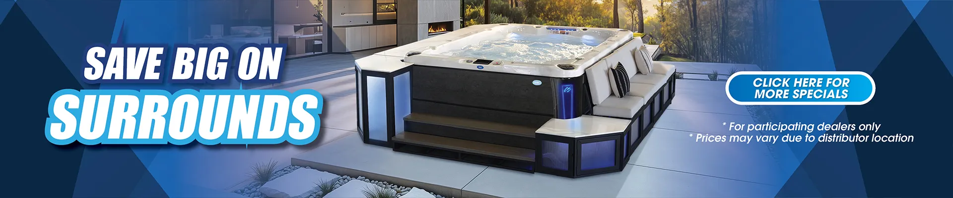 Calspas hot tub being used in a family setting - East Orange