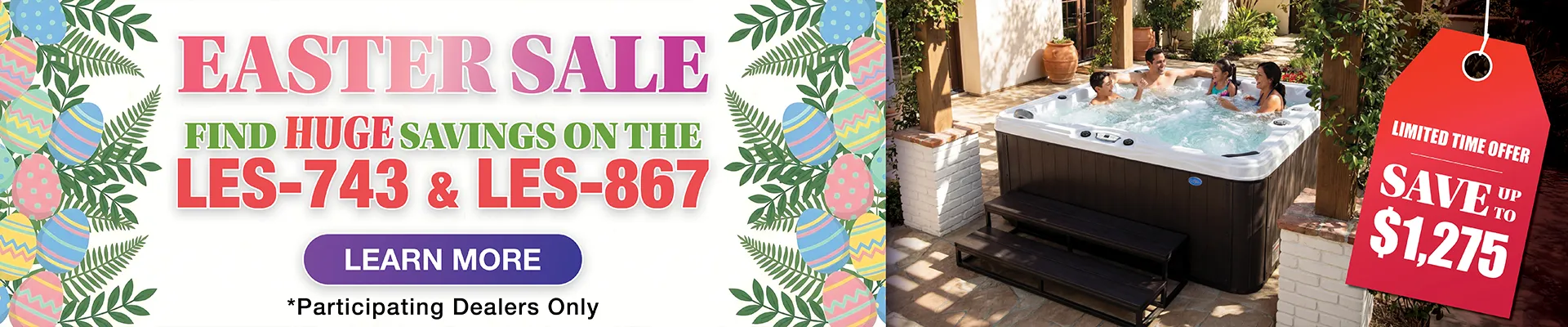 Calspas hot tub being used in a family setting - East Orange